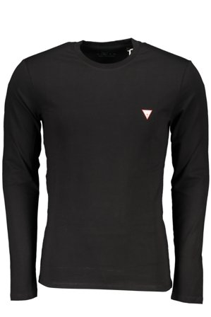 Guess Jeans T-shirt Maniche Lunghe Uomo Nero
