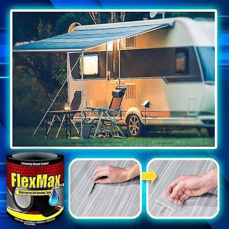 Vandtæt RV Markise Tape Kraftig Vandtæt Tape Vandledning Lækage Reparationstape Rør Reparation Læk Stop