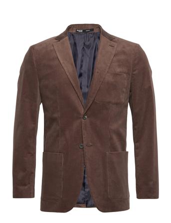Slhslim-Oakland Cord Blz B Brown Selected Homme