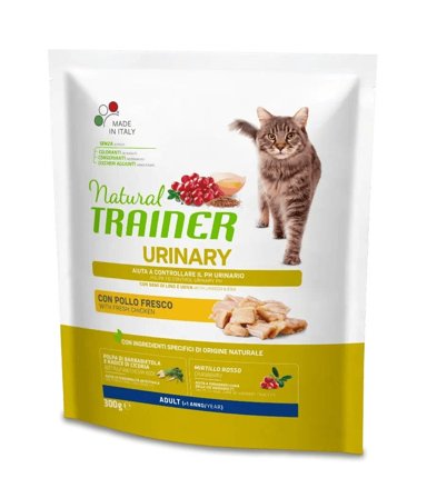 Natural Trainer Urinary Crocchette Con Pollo Per Gatti Adulti
