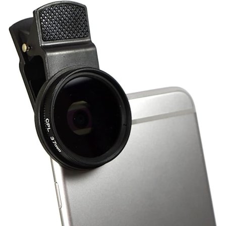 37 mm CPL -matkapuhelimen polarisaattori, yleiskiinnitettävä pyöreä suodatin, irrotettava polarisoiva linssisuodatin