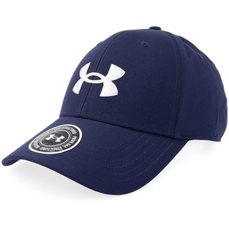 Under Armour - Blau unconstructed Cap - Drive Low Midnight Navy Adjustable @ Hatstore