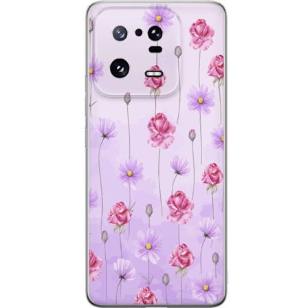 Kompatibelt Mobildeksel til Xiaomi 13 Pro Petal Reverie Lilac Mist