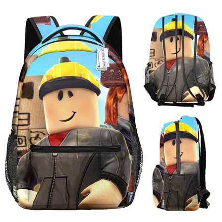 Roblox ryggsäck tryckt ryggsäck My World ryggsäck tecknad anime barnryggsäck-YX009