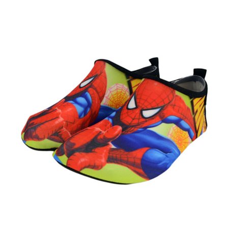 Lasten uimakengät tytöille ja pojille, nopeasti kuivuvat uimasukat rannalle, uintiin ja ulkoiluun (Hämähäkkimies) 24-25