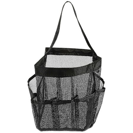 Hengende Bærbar Toalettveske Baderom Mesh Dusjveske Håndholdt Dusjveske