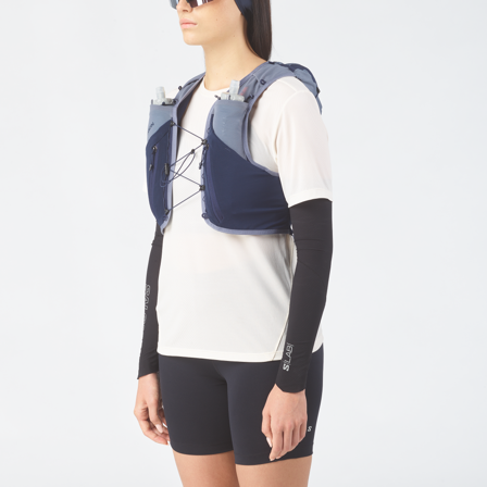 Salomon - sac de running Adv Skin 12 Gradient Set - Maritime Blue / Grisaille - XL