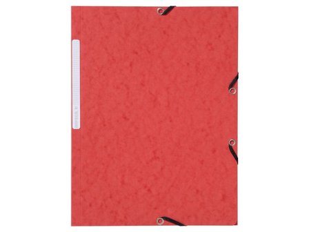 LYRECO Gummibandsmapp 3-kl A4 röd 10/fp - Lyreco - Kontorsmaterial - Mappar och plastfickor - Gummibandsmappar 3-klaff - Kartong