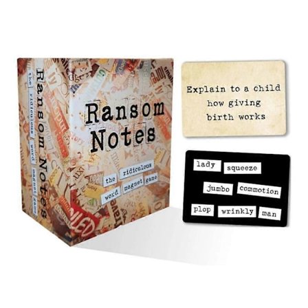 Ransom Notes - Hauska sanamagneettipeli, 3+ pelaajaa - Täydellinen_MGF