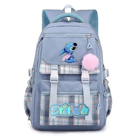 Ny Ny Lilo og Stitch Stitch Stitch Skolesekk Student Ryggsekk Ryggsekk