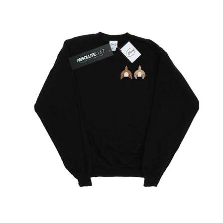 Disney Chip N Dale Bakre Brösttryck Sweatshirt M Svart Black M