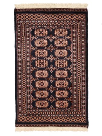 Medaljonkikuvioinen Pieni Pakistan Bokhara 2Ply Matot 76X125 Villa