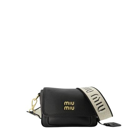 Miu Miu, Cross Body Bags Zwart, Dames, Maat:ONE Size