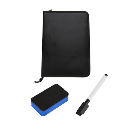 Magnetisk fotbollstränarstrategitavla hopfällbar utrustningssats med penna och magneter