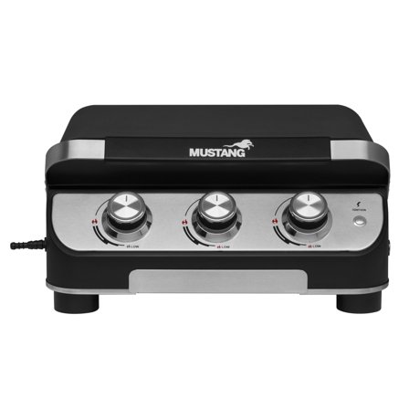 Mustang Plate 3 gasgrill - Sort og stål | KitchenOne