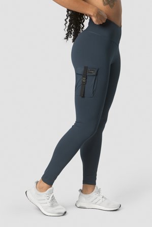 ICANIWILL - Shourai Tights Wmn Winter Teal- Sportlegging - Dames - sportkleding van ICIW