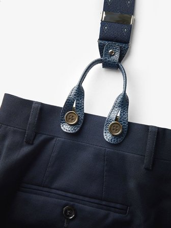 John Henric Men's Bronzene Hosenträgerknöpfe Size Onesize