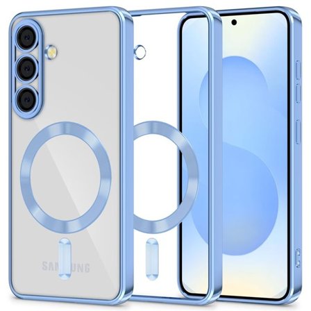 Tech-Protect MagFlex MagSafe-fodral för Samsung Galaxy S25 - Klarblå