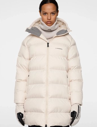 J. Lindeberg Baryl Padded Parka - Cream - S