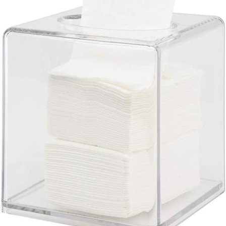 Akryl kasse servietholder servietdispenser