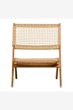 WOOOD - Hopfällbar stol Lois - Brun - Fåtöljer - Från Homeroom