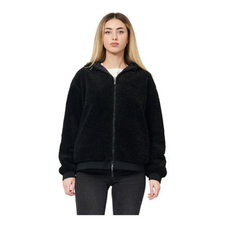 Emporio Armani, Coats Czarny, Kobieta, Rozmiar: XL