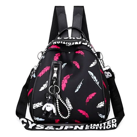 Nytt Mode Liten Dam Ryggsäck Vattentät Oxford Ryggsäckar för Skola Tonåringar Flickor Färgglada Axelväskor Söt Mochila~04835