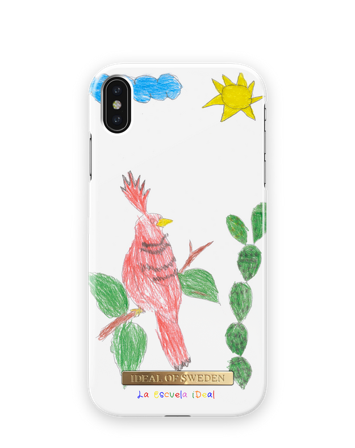 La Escuela iDeal iPhone XS Max Crayon Bird
