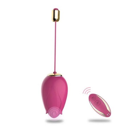 Kvinnlig vibrator - massageapparat, fjärrkontroll Kegel Lux