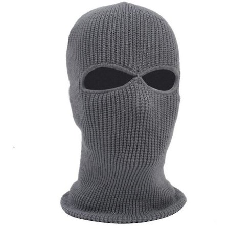 Ny 3-hullers hel ansigts skimaske vinterhue Balaclava Hood Beanie Warm Tactical Hat