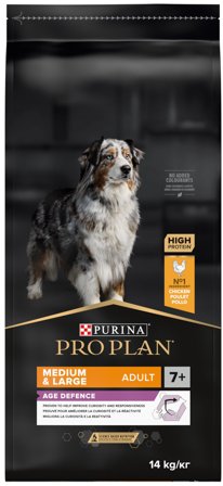 Purina PRO PLAN Medium & Large Adult 7+ AGE DEFENSE 14 kg - Purina