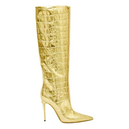Dolce & Gabbana, High Boots Żółty, Kobieta, Rozmiar: 39 EU