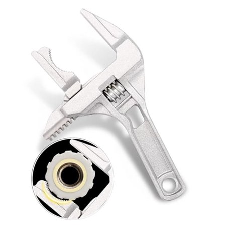 Justerbar skiftenøkkel Sanitærnøkkel for baderom Rørleggerarbeid