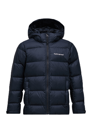 Peak Performance Jr Frost Down Puffer Jacket Ytterkläder Unisex Svart 170