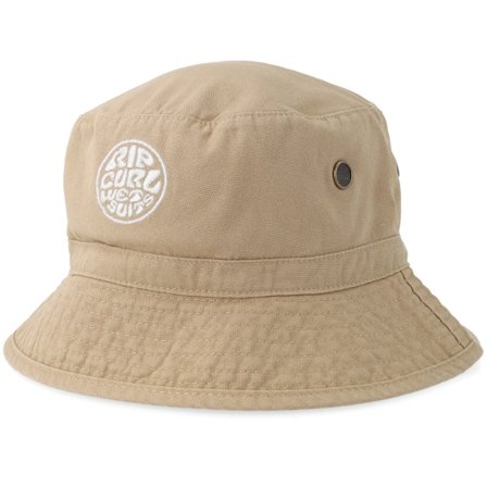 Rip Curl - Beige - bucket - Hat - Wetty Icon Hat Khaki Bucket - Hatstore