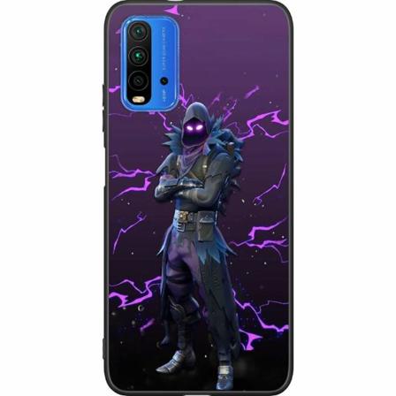 Xiaomi Redmi 9t Svart Skal Raven Fortnite Thunder