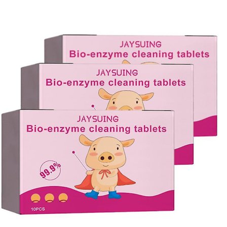 Explosiv Salt Tvättrengöring Tar Bort Gulning Lämnar Doft Bio-Enzym Explosiv Salt Bio-Enzym Rengöringstabletter 30st