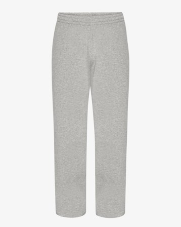 Organic Straight Leg Sweatpants - Heather Grey 2XL