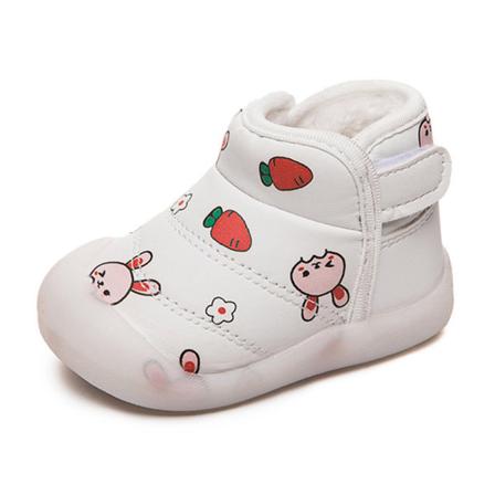 Tjej Söt Rund Tå Komfort Snökänga Varm Mid Top Toddler