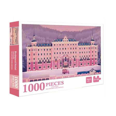 1000 brikker, DIY-puslespill, gave (Stil 23)
