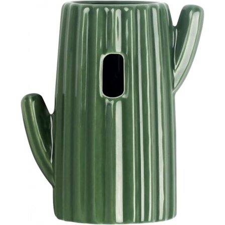 Kaktus läcksäker vattenflaska i keramik Universell vattenflaskhållare för hamster Girbils och andra smådjur