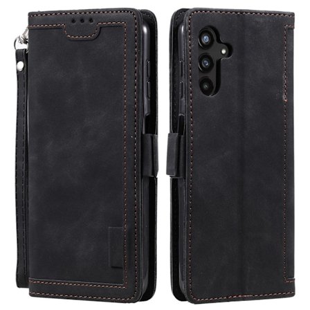 Suburbian läder Samsung Galaxy S25 Plus fodral - Svart