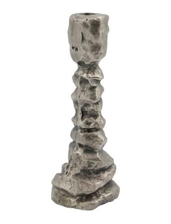 Candle Stand, Raku, Antique Silver Home Decoration Candlesticks & Lanterns Candlesticks Silver House Doctor