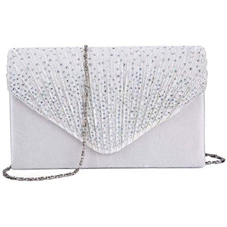 Kvinde Diamante Kuvert Clutch Taske Aften Håndtaske Pung Bryllup, Brudepige, Prom, Fest Skuldertasker