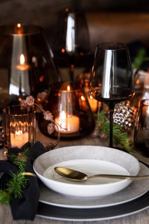 Halvor Bakke Linen Dyp Tallerken 200mm