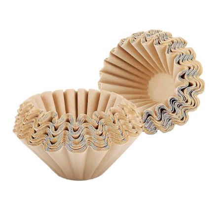 100 st 1-4 Kopps Korgkaffe Filter Pappersfilter Hushålls Engångs Kaffefilter