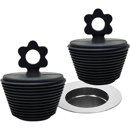 Universal Silikon Avløps Plugger Silikon Badekar Plugg Universal