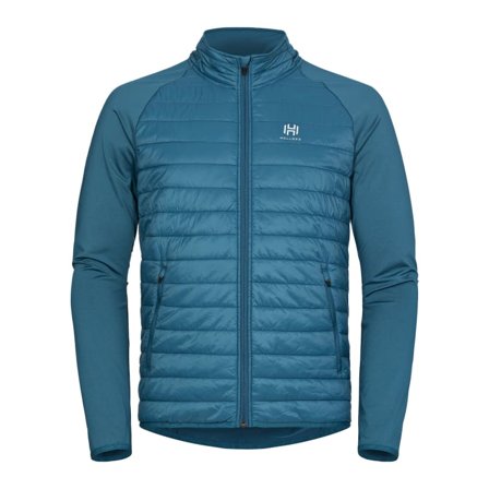 Hellner Nirra Hybrid Jacket Men's Men lined workout jackets Blue XL