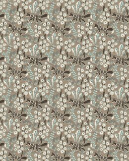 Meterware Stjärnspeja bru Braun