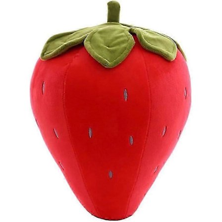 Frugt Plys Pude Sød Jordbær Plys Legetøj Sød Jordbær Udstoppede Dyr Stor Frugt Plys Sofapude Udstoppede Dyr Pude Rød